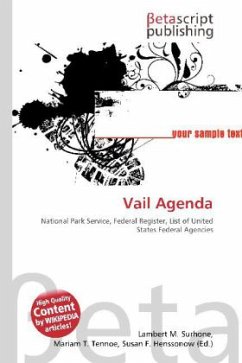 Vail Agenda