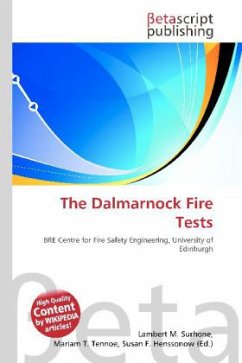 The Dalmarnock Fire Tests