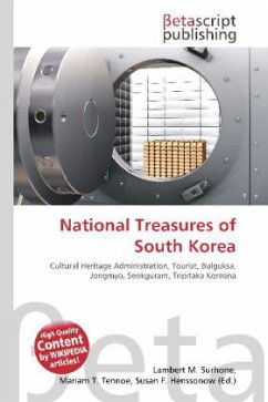 Cover National Treasures of South Korea