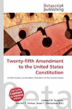 Twenty-fifth Amendment to the United States Constitution