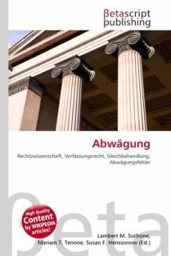 Cover Abwägung