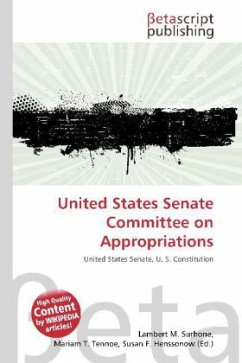United States Senate Committee on Appropriations