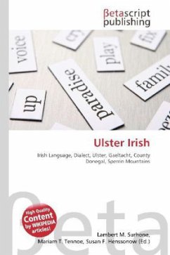Cover Ulster Irish