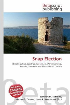 Cover Snap Election