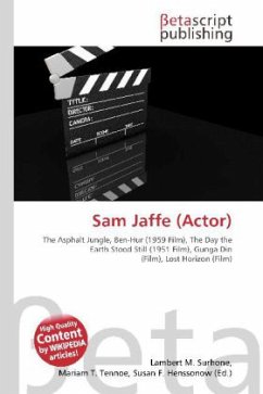 Cover Sam Jaffe (Actor)