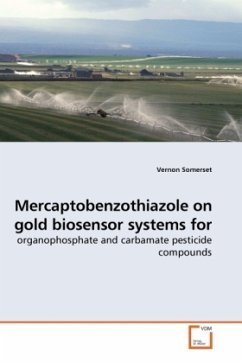 Mercaptobenzothiazole on gold biosensor systems for - Somerset, Vernon