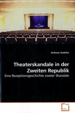 Theaterskandale in der Zweiten Republik - Hudelist, Andreas