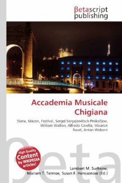 Cover Accademia Musicale Chigiana