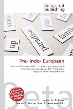 Pre- Indo- European