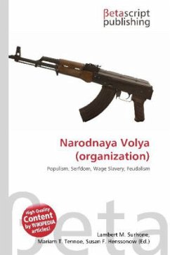 Cover Narodnaya Volya (organization)
