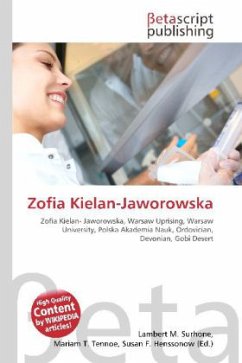 Cover Zofia Kielan-Jaworowska