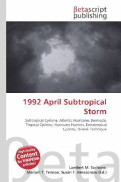 1992 April Subtropical Storm