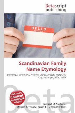 Scandinavian Family Name Etymology