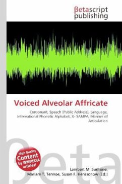 Voiced Alveolar Affricate