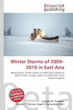 Winter Storms of 2009 - 2010 in East Asia