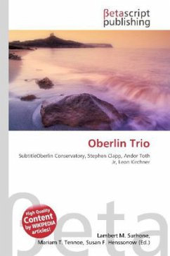 Cover Oberlin Trio