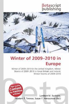 Winter of 2009 - 2010 in Europe