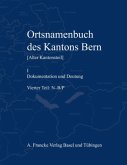 Ortsnamenbuch des Kantons Bern. Teil 4 (N-B/P)