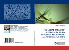 THE SOCIAL IMPACT OF COMMUNITY BASED TARGETING MECHANISMS