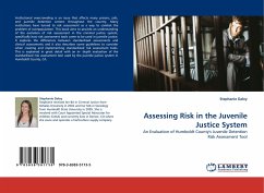 Assessing Risk in the Juvenile Justice System - Daley, Stephanie