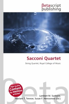 Cover Sacconi Quartet