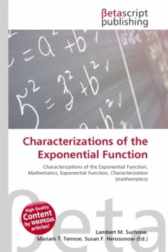 Characterizations of the Exponential Function