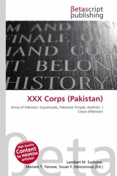 XXX Corps (Pakistan)