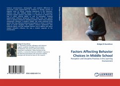 Factors Affecting Behavior Choices in Middle School - Guenthner, Bridget B