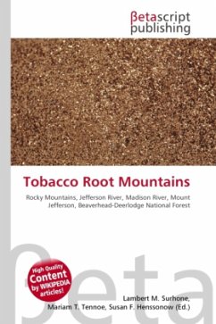 Tobacco Root Mountains