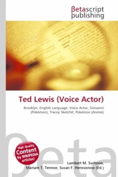 Cover Ted Lewis (Voice Actor)