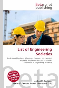 List of Engineering Societies