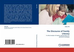 The Discourse of Family Literacy - Pitt, Kathy