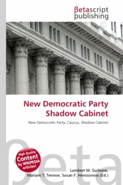 New Democratic Party Shadow Cabinet