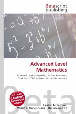 Advanced Level Mathematics Advanced Level Mathematics