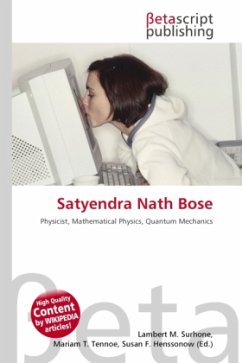 Cover Satyendra Nath Bose