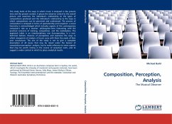 Composition, Perception, Analysis - Barkl, Michael