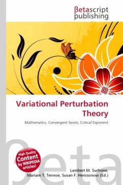Variational Perturbation Theory