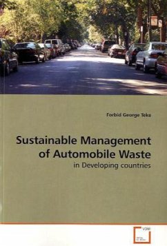 Sustainable Management of Automobile Waste - George Teke, Forbid