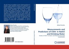 Measurements and Predictions of ClO4- in NaOCl and Drinking Water Measurements and Predictions of ClO4- in NaOCl and Drinking Water