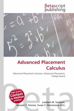 Advanced Placement Calculus