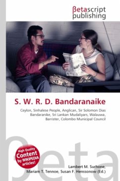 S. W. R. D. Bandaranaike