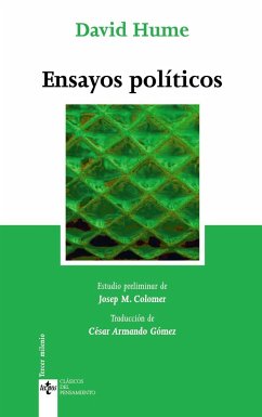 Ensayos políticos - Colomer, Josep M.; Hume, David