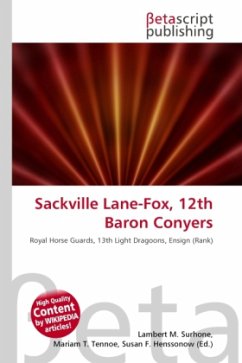 Sackville Lane-Fox, 12th Baron Conyers