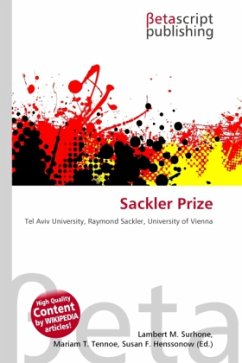 Sackler Prize