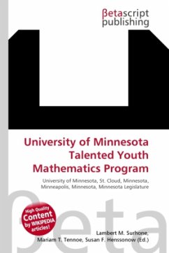 University of Minnesota Talented Youth Mathematics Program