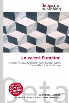 Cover Univalent Function