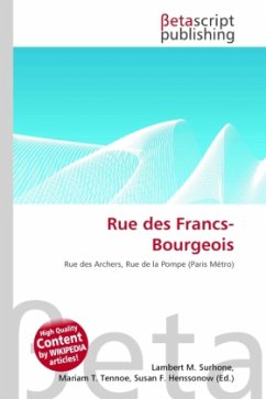 Rue des Francs-Bourgeois