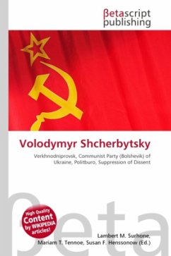 Cover Volodymyr Shcherbytsky