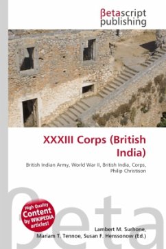 XXXIII Corps (British India)