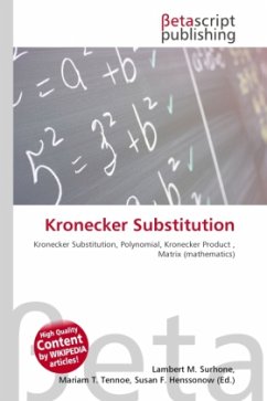 Kronecker Substitution